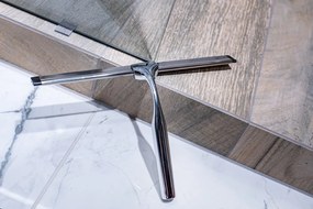 Kovová stierka na sprchové kúty - kov/chróm