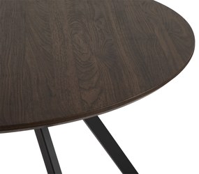 Noela Okrúhly jedálenský stôl v dekore hnedého dreva GYRUS 120