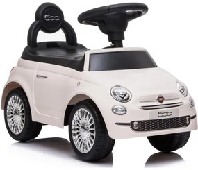 Odrážadlo Fiat 500 2xAA krémová