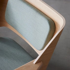 Svetlozelené dubové kreslo Findahl by Hammel