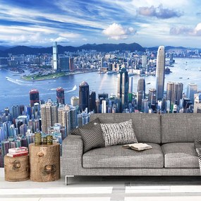 Sablio Tapeta Mesto s mrakodrapmi - 336x220 cm
