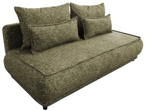 Rozkladacia pohovka PAROS- zelená