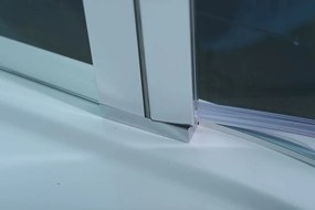 Polysan Polysan, ZOOM LINE sprchové dvere 1600mm, číre sklo, ZL1416