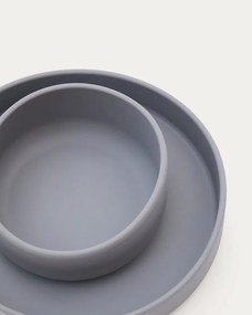 Silikónová detská jedálenská súprava 2 ks Lili – Kave Home