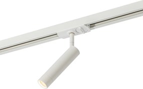 Moderný reflektor biely pre 1-fázový koľajnicový systém - Iconic Ivy