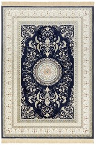 Nouristan - Hanse Home koberce Kusový koberec Naveh 104371 Dark-blue - 140x95 cm
