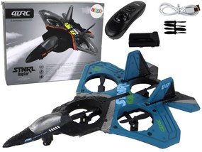 Lean Toys Lietadlo Fighter R/C – modré