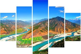 Obraz - River Yangtze (150x105 cm)