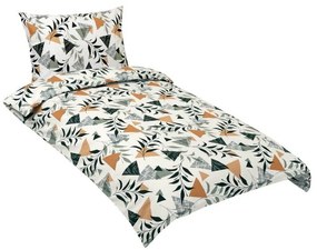 Bellatex Krepové obliečky Záhrada, 140 x 220 cm, 70 x 90 cm, 140 x 220 cm, 70 x 90 cm