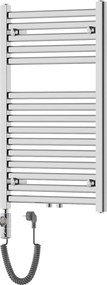 Mexen Hades, elektrické vykurovacie teleso 800 x 500 mm, 300 W, chrómová, W104-0800-500-2300-01