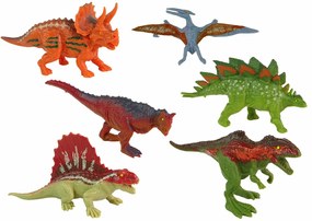 Lean Toys Sada figúrok Dinosaurov – 6ks. farebné