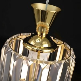 Toolight Toolight, závesné svietidlo 3xE27, EBT026-3CP, zlatá, OSW-01226