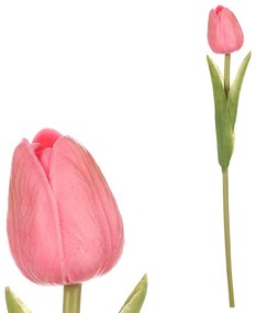 Umelý penový Tulipán mini PINK, 5 x 5 x 34 cm