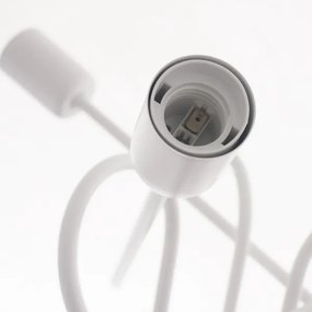 Detský prisadený luster OXFORD 3xE27/15W/230V biela