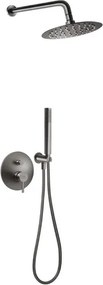 Novaservis Ferro Ciriculus sprchový systém s pákovou batériou gun metal BCK7PGM-SET1-S