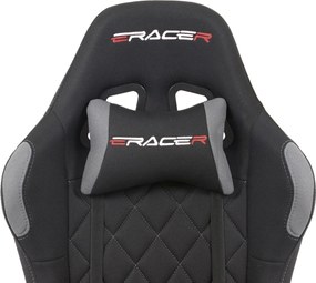 Sconto Kancelárska stolička NIKI sivá/čierna