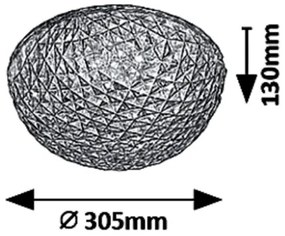 Rabalux 6966 - LED Stropné svietidlo JILLIAN LED/18W/230V