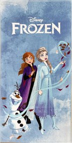 Detská osuška FROZEN fialová 70X140cm Setino Tiahome