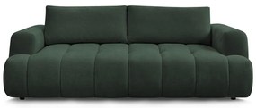 Zelená rozkladacia/s úložným priestorom pohovka 251 cm Fuji – Bobochic Paris