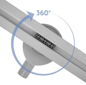 Rea Filo, odtokový žľab 80cm, oceľová, KPL-G6802