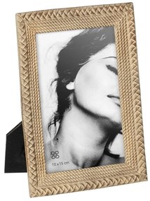Béžový polyresínový stojací rámček 14x18,5 cm – Ixia