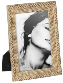 Béžový polyresínový stojací rámček 14x18,5 cm – Ixia