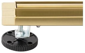 REA-G2714 - Odtokový žľab NEOX SLIM 70 cm nerezová oceľ/brúsené zlato