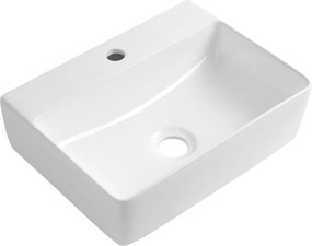 Aqualine Aqualine, MERCY keramické umývadlo 40x30cm, biela, NP422