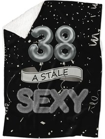 Deka Stále sexy – Čierna (vek: 38, Podšitie baránkom: ÁNO)