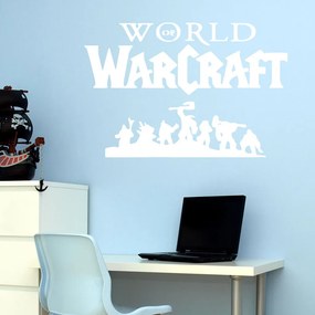 Veselá Stena Samolepka World of Warcraft Farba: bílá, Veľkosť: 80 x 53 cm
