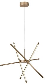 Rabalux 72339 - LED Luster na lanku HENLI2 LED/40W/230V 3000K zlatá