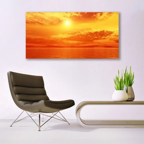 Obraz plexi Slnko more príroda 120x60 cm