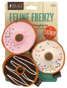 Hračky pre mačku v súprave 3 ks Donuts – P.L.A.Y.