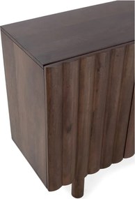 Hnedá komoda z mangového dreva 160x80x40 cm Tamira – MOME