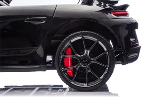 LEAN CARS DK-P911 Porsche GT3 Batériové auto čierne lakované