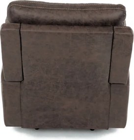 Polohovacie kreslo hnedé, elektrické TV-4094 BR3