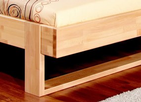 Posteľ Alma 180x200 cm, prírodný buk