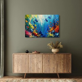 Obraz - Maľba podmorského sveta (90x60 cm)