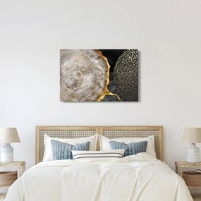 Obrázok - Kmeň stromu v koláži 2 (90x60 cm)