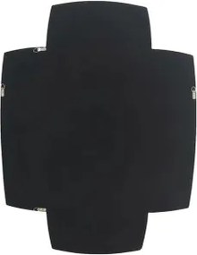 Zrkadlo Quadra 48191 90x70cm Strieborné  - Komfort-nábytok