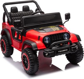 LEAN CARS Autobatéria A8813 24V červená