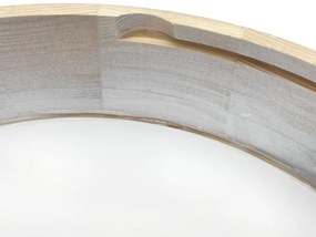 Brilagi - Stropné svietidlo PINO 3xE27/15W/230V borovicové/strieborné pr. 47,5 cm