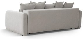 Béžová rozkladacia pohovka s úložným priestorom 231 cm Elen – Micadoni