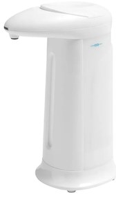 Biely bezdotykový plastový dávkovač mydla 350 ml Aqualine – Sapho