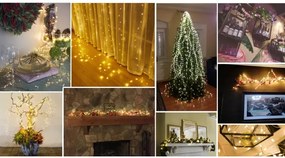 LED záves 311334A 300x300 cm