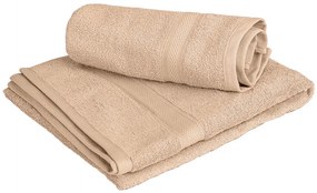 Osuška CLARYSSE ELEGANCE 70x140 cm piesková, 100% bavlna