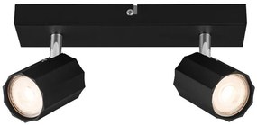 Livarno home Nástenné/stropné svietidlo (čierna)  (100393025)