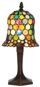 Lampa tiffany stolová LAMPION 36*Ø16