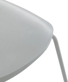 Jedálenská stolička sivá CT-X7034 GREY