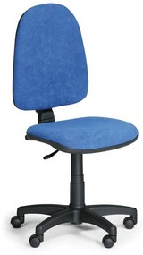 Kancelárska stolička TORINO bez podpierok rúk, modrá